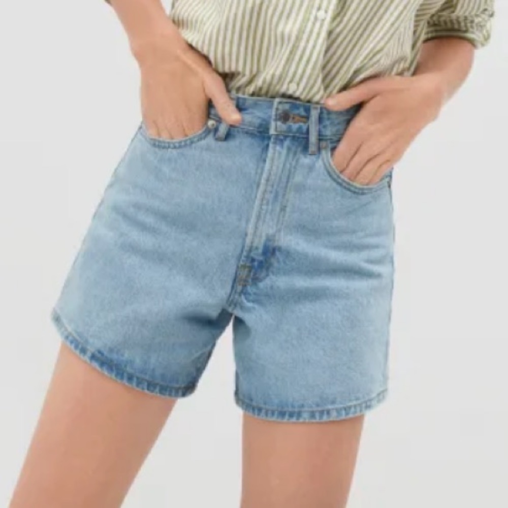 Everlane A-Line Denim Short